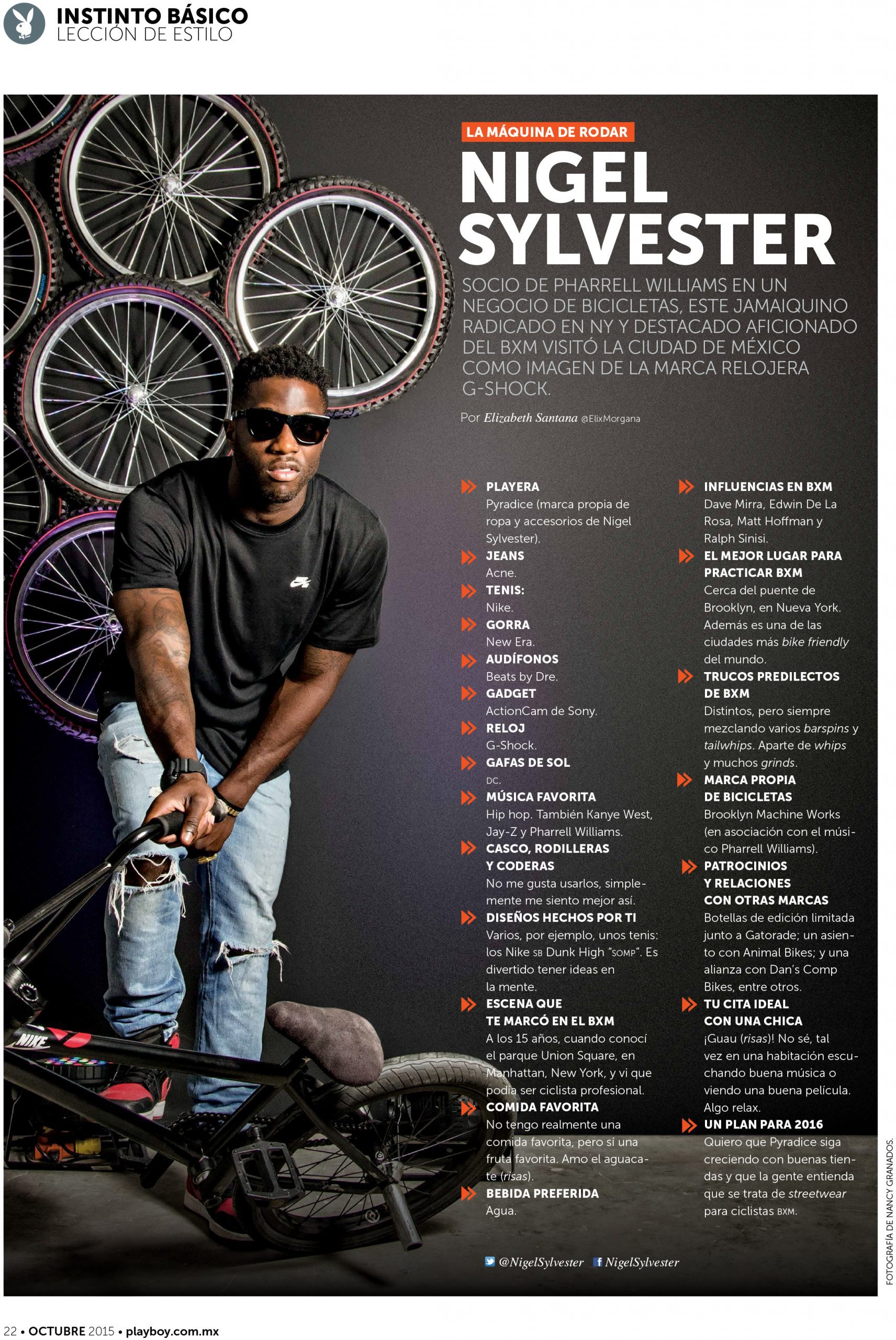 NIGEL SYLVESTER