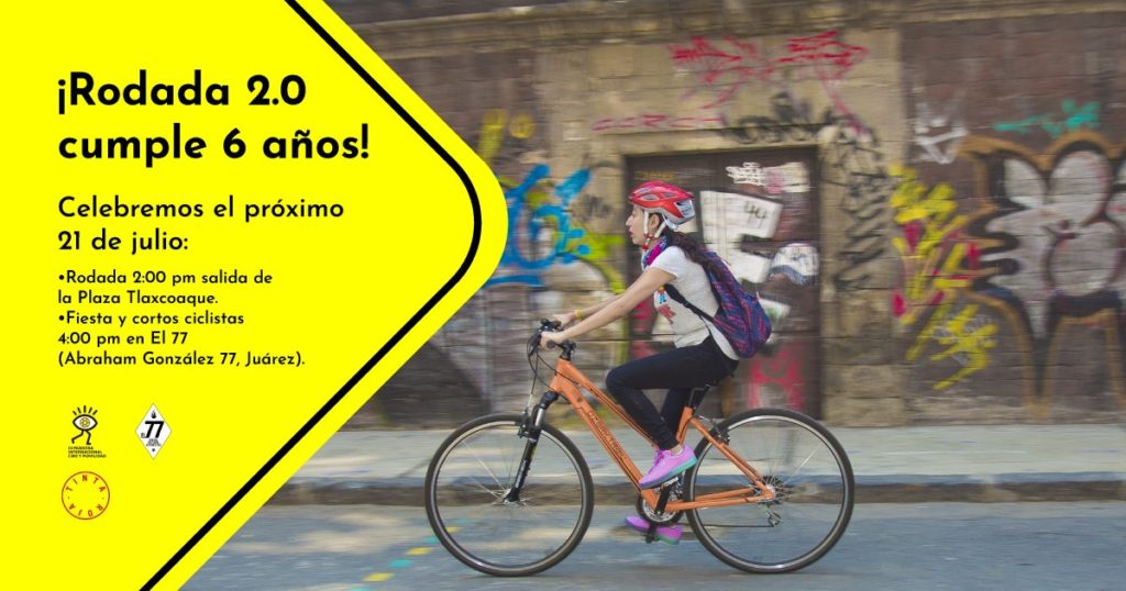 Ely Santana en bici